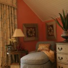 Chaise in Pagoda Bedroom, Thomas Burak Interiors, NYC