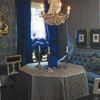 Dining room and chandelier, Thomas Burak Interiors